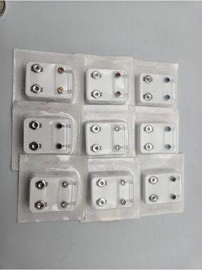 Caflon Surgical Steel Piercing Studs 9 Sets Sterilized Sealed Exp 2031